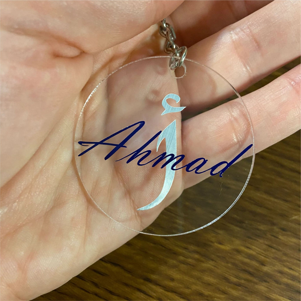 Customize name Acrylic Keychain