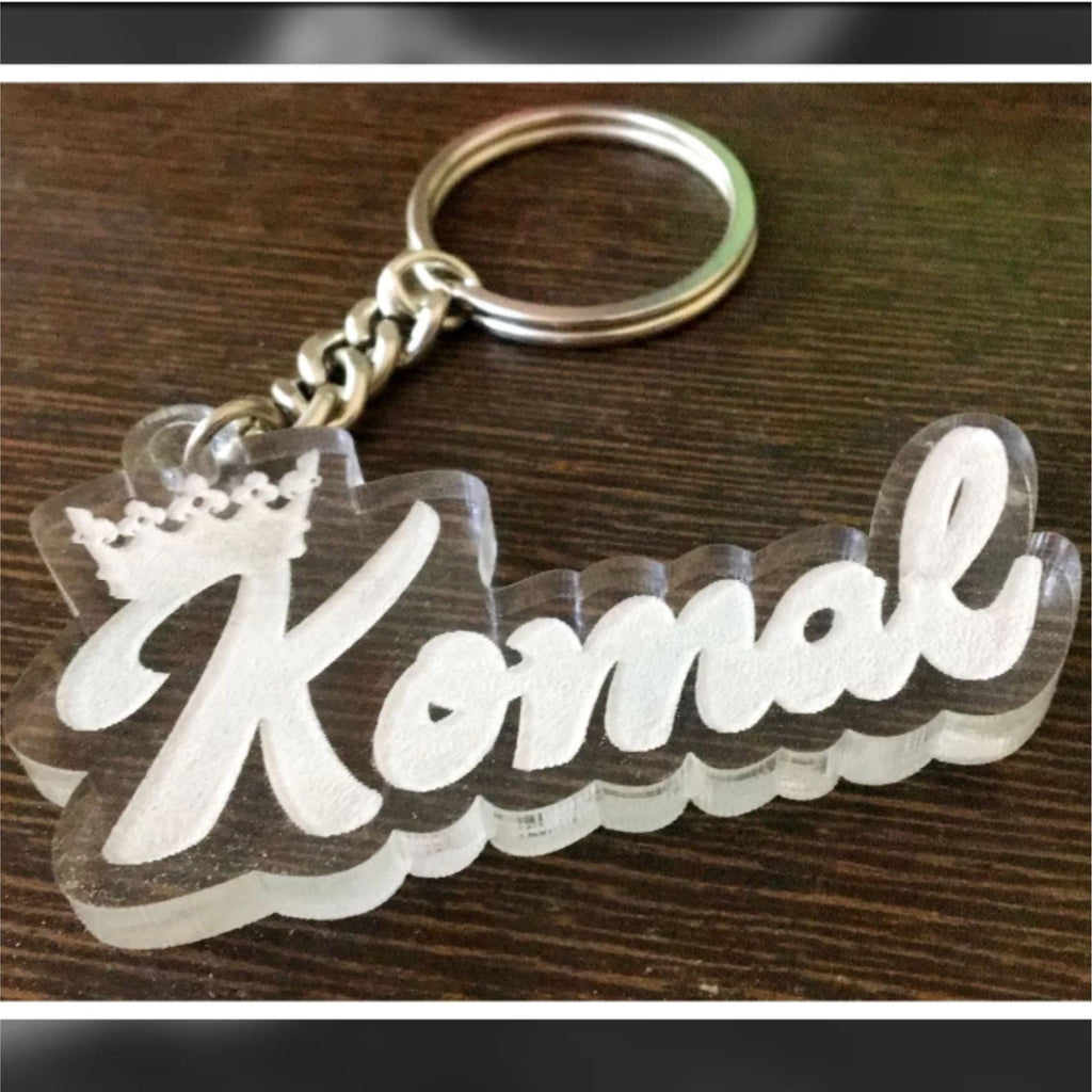 Customize name Acrylic Keychain