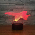 Large F-18 Hornet Aircraft 3D Illusion Lamp