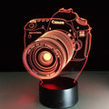 Canon Camera 3D Acrylic Illusion Lamp