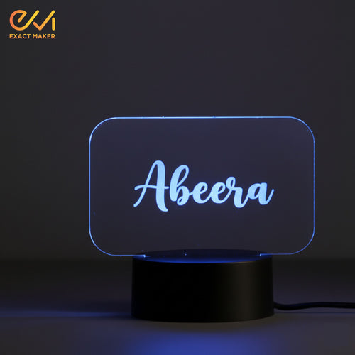 3D Customize Name LED Lamp 3D Illusion Lamp