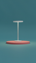 Modern Table Lamp With Tinted Globe Shade