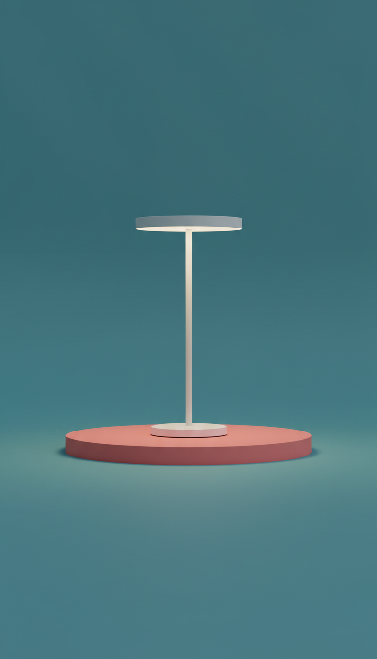 Modern Table Lamp With Tinted Globe Shade